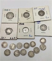 Lot of Baber Dimes