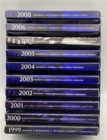 Consecutive Years 1999-2006 & 2008 Quarters