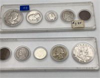 1949 & 1950 Coin Set