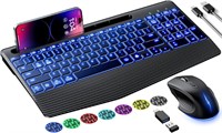 $50  Wireless Keyboard & Mouse  RGB  Rechargeable