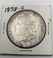 1878- S Peace Dollar