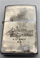 U.S.S. Hunley AS 31 Zippo Lighter
