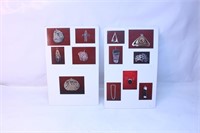 Aztec Jewelry Multiple Display Prints on Styrofoam