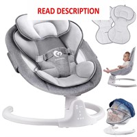 $80  Bluetooth Baby Swing  3 Positions  USB Powere