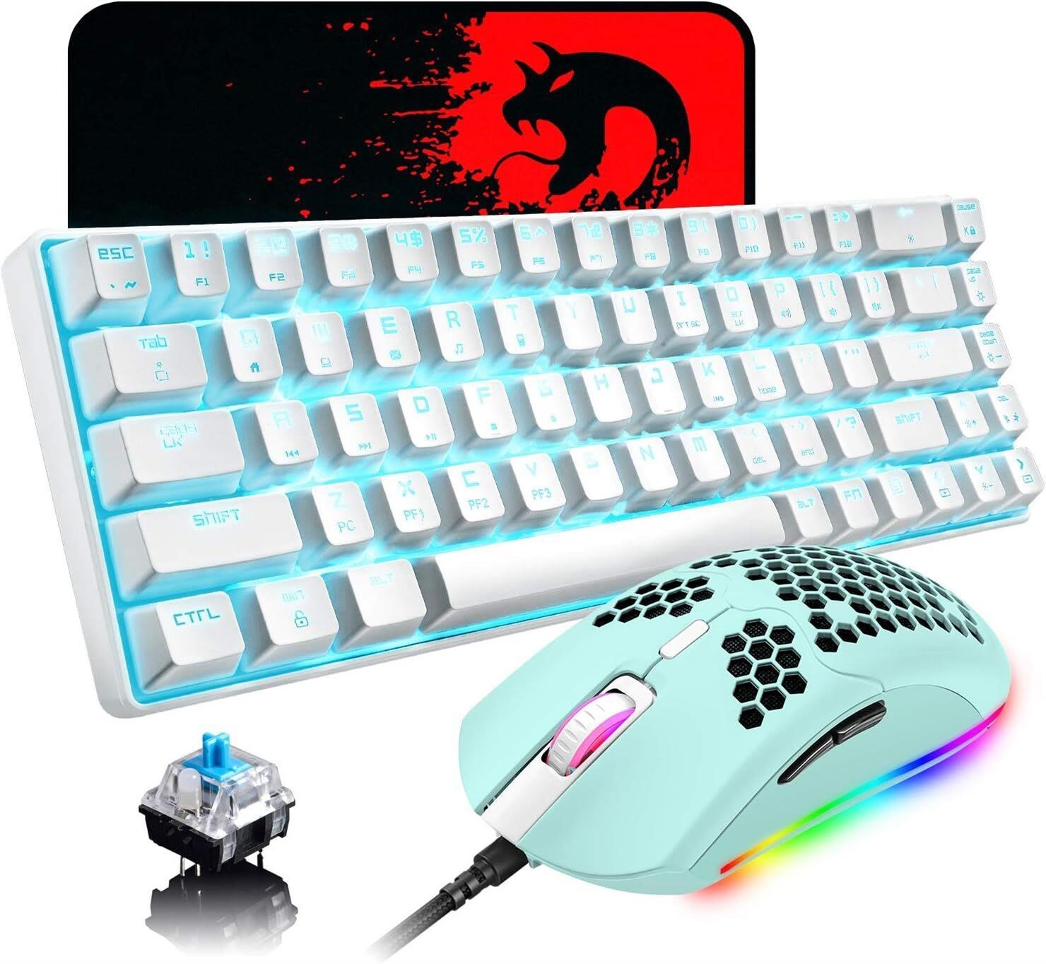 $46  LexonElec Game Keyboard & Mouse  68-Key  Gree