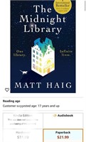 Matt Haig - The Midnight Library: A Novel -