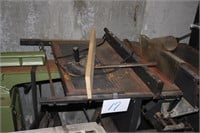 LARGE TABLE SAW W/ ACCS, HWEAVY, BRING HELP
