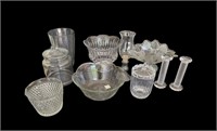 Vintage Mixed Lot of Glass and Crystal (10)