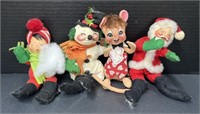 (AK) Annalee Dolls Santa Clause, Christmas