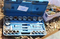 3/4 DRIVE SOCKET SET UP TO 2"