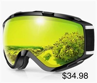 Ski Goggles OTG- Over Glasses Snow/Snowboard