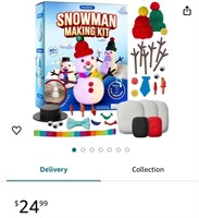 Snowman Making Kit for Kids - Build a Snow Man