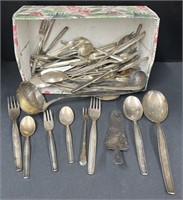 (AK) Dinnerware Utensils, Spoons, Salad Forks, &