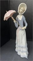 (AK) Lladro Retired Figurine Aranjuez Little Lady