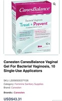CanesBalance Vaginal Gel For Bacterial Vaginosis,