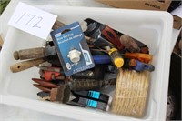 BOX LOT OF MISC TOOLS