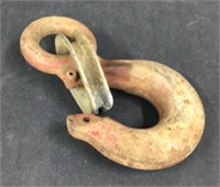 (T) 10" Crosby Chain Hook 2" Thick Hook