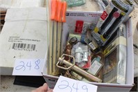 HITCH PINS, CHAINSAW FILES, AND NIB MISC