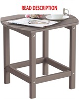 $43  DAILYLIFE Side Table  Adirondack  Brown