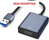 $16  USB to HDMI Adapter  1080P  Windows Compatibl