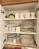 Cabinet Full Mixed Dinner Plates & More!