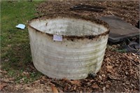 USED WATER TANK, TOP CUT OUT, GREAT FOR FARM