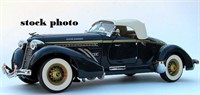 Franklin Mint 1:24 1935 Auburn 1935 Auburn 851