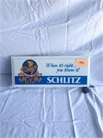 Schlitz Light Up Sign