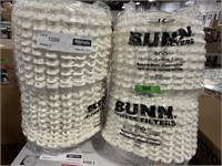 1LOT: (2) BUNNS COFFEE FILTERS 500 12CUP COFFEE