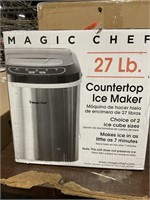 MAGIC CHEF COUNTERTOP ICE MAKER 27LB MODEL