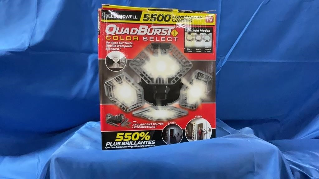 QuadBurst Color Select- 5500 Lumens LED Light 3