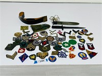 Group Lot - Military Patches & Related Items