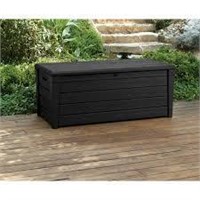 Keter Outdoor Deck Box  Resin Storage  120 Gal