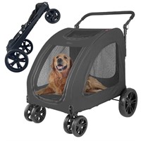 Pet Stroller 110 lbs  Universal Wheel