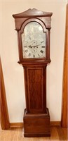 Antique circa 1820 grandfather clock, all