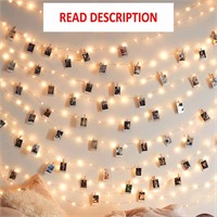 $5  30 Clip LED Photo Clip String Lights with Clip