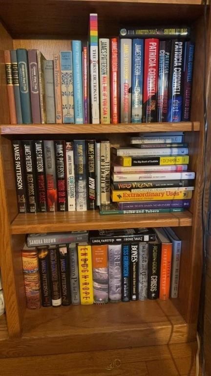 Collection of about 60 books, mostly hardback