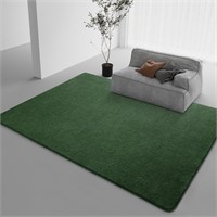 $27  DweIke Dark Green Rug  4x6 ft Foam Carpet