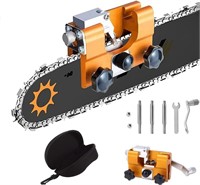 $34  Hand-Cranked Chainsaw Sharpener Kit (Orange)