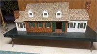 Antique dollhouse model home, large scale size