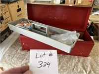 Small toolbox and contents.