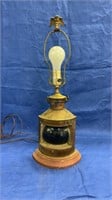 Antique Starboard Lamp