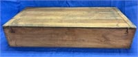 Vintage Wooden Dove Tail Seed Box