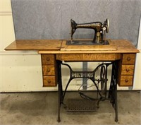 Vintage Singer Sewing Table