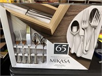 Mikasa 65pc Sinclair Flatware Set with Caddy
