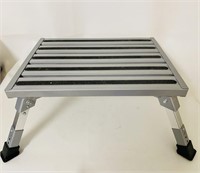 Folding Aluminum Platform RV Step Stool