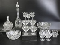 Selection of Crystal and Glass