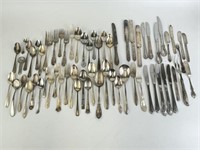 Selection of Silverplate & Stainless Flatware