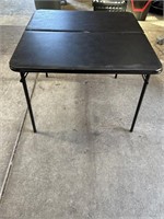 Folding Table approx 33”x33”