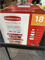 Rubbermaid 18pc Easy Find Lid Containers